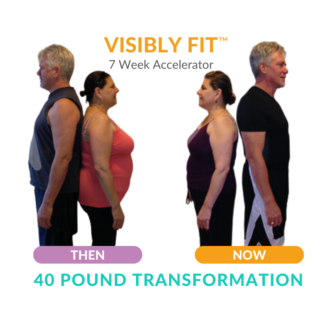 7 WEEK Visibly Fit™ Transformation of 40 pounds